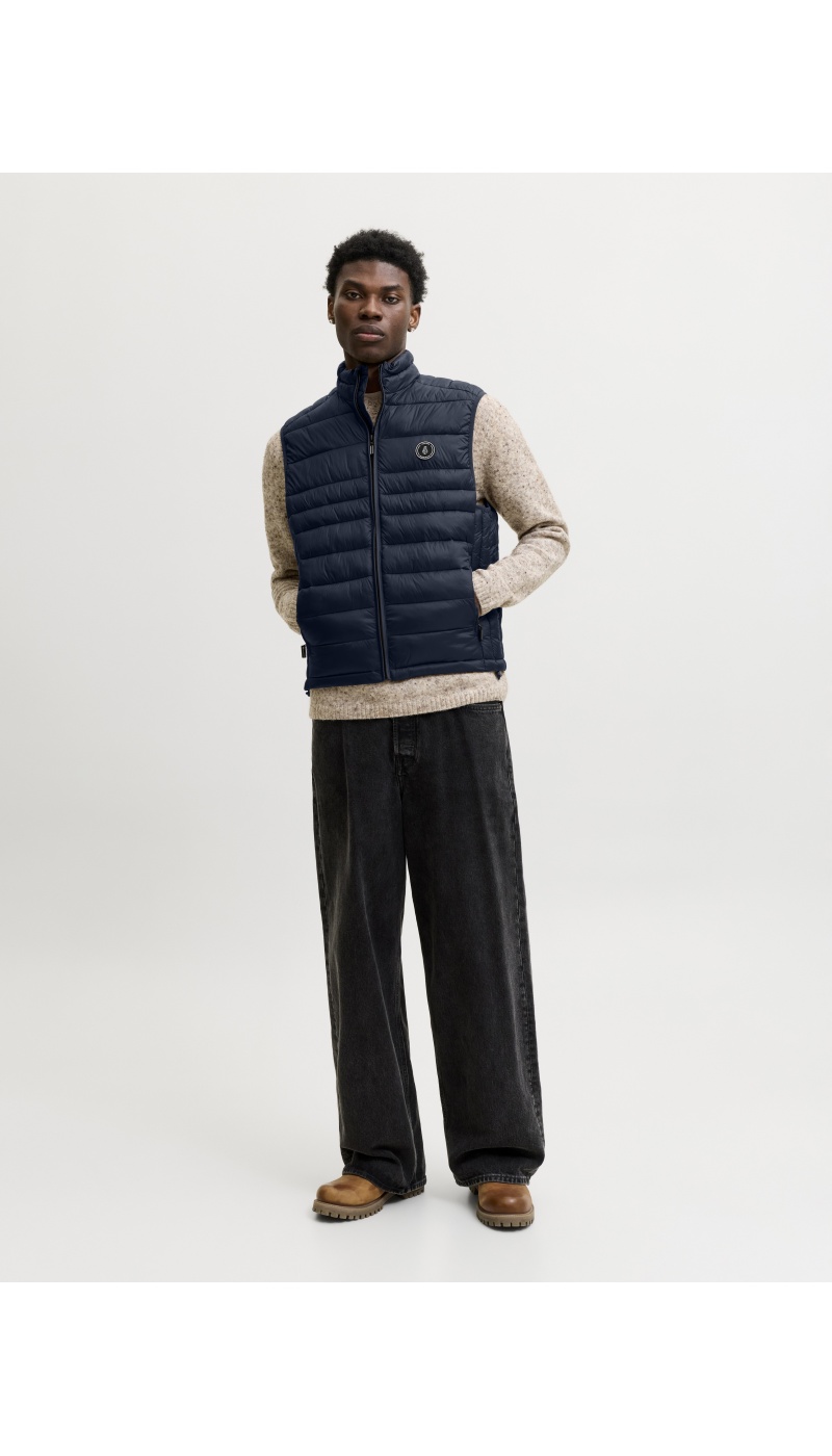 Doudoune Sans Manches Navy Blazer JJEKINGSLEY Jack&Jones - 1 | MÄNNER